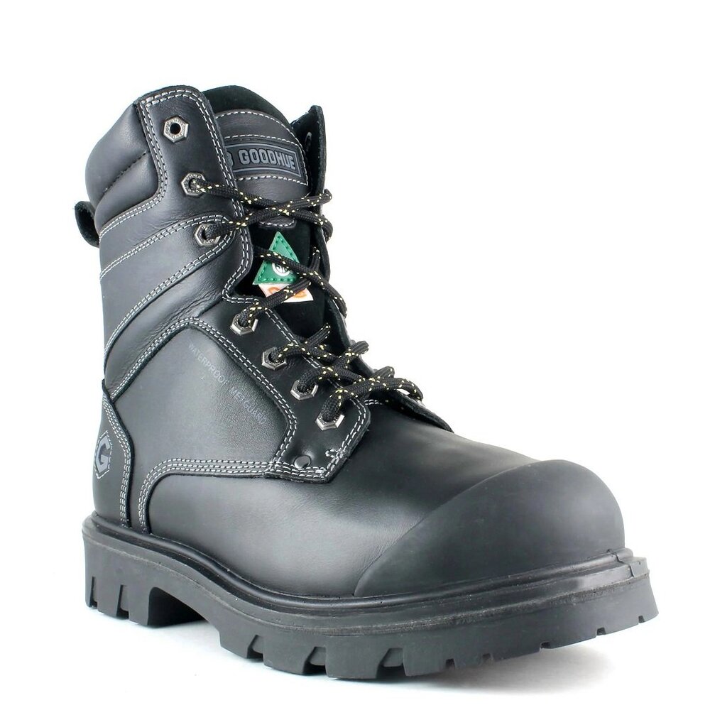 NEW MEN'S JB GOODHUE BOOMERANG 8" safety Boot with Internal metatarsal